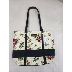 New Longaberger Homestead Christmas Purse Tote NWT